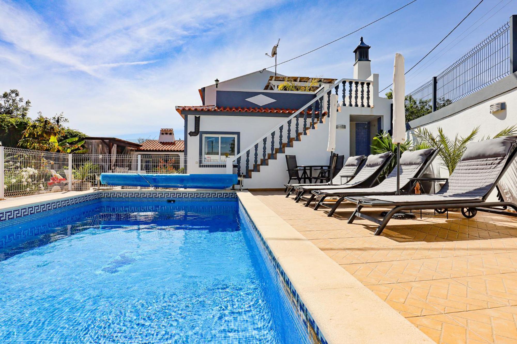 Vila Da Encosta - Private - Heated Swimming Pool - By Bedzy Albufeira Exteriör bild