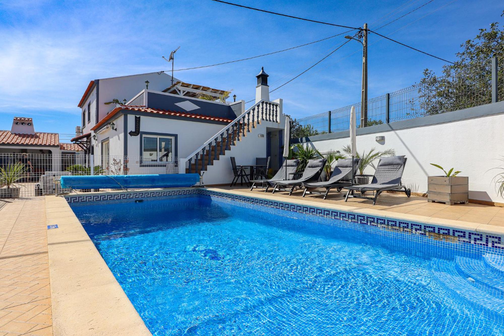Vila Da Encosta - Private - Heated Swimming Pool - By Bedzy Albufeira Exteriör bild
